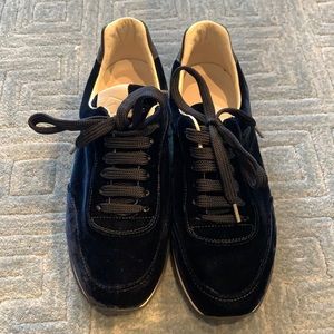 Rag and Bone Velvet Sneakers